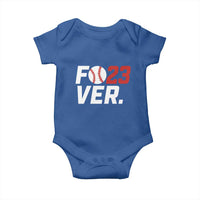 Classic Baseball Jersey Number 23 Baby Onesie Fo23ever #23 Ball Sports Fan - Wonder Print Shop