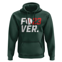 Classic Baseball Jersey Number 23 Hoodie Fo23ever #23 Ball Sports Fan - Wonder Print Shop