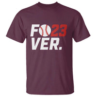 Classic Baseball Jersey Number 23 T Shirt Fo23ever #23 Ball Sports Fan - Wonder Print Shop