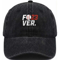 Classic Baseball Jersey Number 23 Washed Cotton Baseball Cap Fo23ever #23 Ball Sports Fan