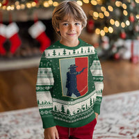 Idaho Shoots Back Vintage Pop Art Poster Style Graphic Ugly Christmas Sweater