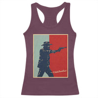Idaho Shoots Back Vintage Pop Art Poster Style Graphic Racerback Tank Top