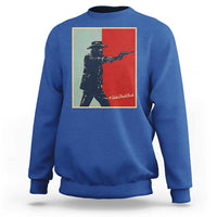 Idaho Shoots Back Vintage Pop Art Poster Style Graphic Sweatshirt