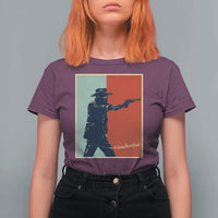 Idaho Shoots Back Vintage Pop Art Poster Style Graphic T Shirt For Women