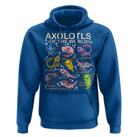 Kawaii Axolotl Hoodie Axolotls of the World Animals Aquarium Species