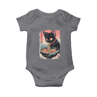 Japanese Inspo Ramen Cat Graphic Baby Onesie Anime Manga Kawaii Otaku Urban Streetwear - Wonder Print Shop
