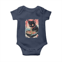 Japanese Inspo Ramen Cat Graphic Baby Onesie Anime Manga Kawaii Otaku Urban Streetwear - Wonder Print Shop