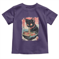 Japanese Inspo Ramen Cat Graphic Toddler T Shirt Anime Manga Kawaii Otaku Urban Streetwear - Wonder Print Shop