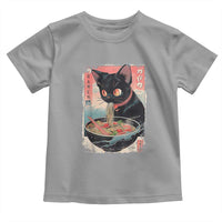 Japanese Inspo Ramen Cat Graphic Toddler T Shirt Anime Manga Kawaii Otaku Urban Streetwear - Wonder Print Shop