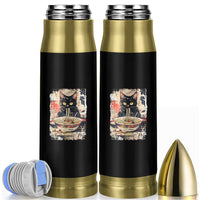 Ramen Noodles Black Cat Graphic Bullet Tumbler Kawaii Retro Japan Y2K Cats Manga Anime - Wonder Print Shop