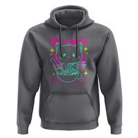 Kawaii Ramen Cat Hoodie Retro Japanese Noodles Lover Anime Aesthetic - Wonder Print Shop