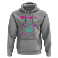 Kawaii Ramen Cat Hoodie Retro Japanese Noodles Lover Anime Aesthetic - Wonder Print Shop
