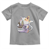 Ramen Cat Kawaii Toddler T Shirt Anime Japanese Neko Cute Graphic - Wonder Print Shop