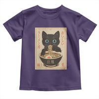 Vintage Kawaii Cat Ramen Graphic Toddler T Shirt Retro Japanese Anime Inspo - Wonder Print Shop