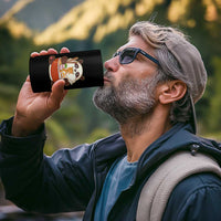 Kawaii Panda Eating Ramen Graphic 4 in 1 Can Cooler Tumbler Otaku Japanese Noodle Cute Anime Lover - Wonder Print Shop