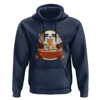 Kawaii Panda Eating Ramen Graphic Hoodie Otaku Japanese Noodle Cute Anime Lover - Wonder Print Shop