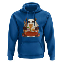Kawaii Panda Eating Ramen Graphic Hoodie Otaku Japanese Noodle Cute Anime Lover - Wonder Print Shop