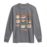 Kawaii Sushi Set Long Sleeve Shirt Japanese Food Lover Anime Otaku Manga