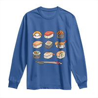 Kawaii Sushi Set Long Sleeve Shirt Japanese Food Lover Anime Otaku Manga