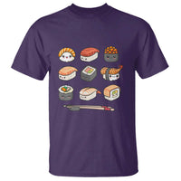 Kawaii Sushi Set T Shirt Japanese Food Lover Anime Otaku Manga