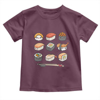 Kawaii Sushi Set Toddler T Shirt Japanese Food Lover Anime Otaku Manga