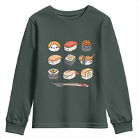 Kawaii Sushi Set Youth Sweatshirt Japanese Food Lover Anime Otaku Manga