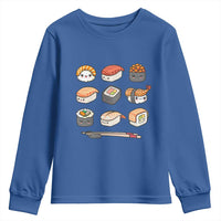 Kawaii Sushi Set Youth Sweatshirt Japanese Food Lover Anime Otaku Manga