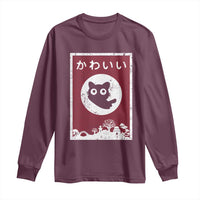Japanese Kawaii Cat Long Sleeve Shirt Anime Otaku Manga Japan Lover