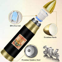 Funny Orange Cat Eating Ramen Bullet Tumbler Japanese Vintage Graphic Kawaii Anime - Wonder Print Shop