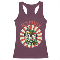 Kawaii Japan Ramen Racerback Tank Top Cute Skater Japanese Noodles Anime Skateboard Lover