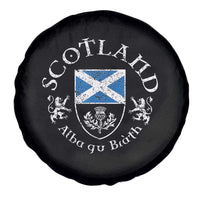 Scotland Alba gu Brath Scottish Thistle Emblem Spare Tire Cover Distressed Vintage Scottish Heritage Pride