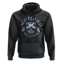 Scotland Alba gu Brath Scottish Thistle Emblem Hoodie Distressed Vintage Scottish Heritage Pride