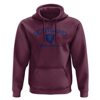 Scotland Celtic Nation Est 843 Hoodie Lion Rampant Shield Patriotic Scottish Heritage