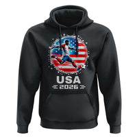 USA Soccer Patriotic Player 2026 Graphic Hoodie United States Football Fan Spirit