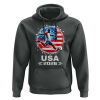 USA Soccer Patriotic Player 2026 Graphic Hoodie United States Football Fan Spirit