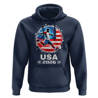 USA Soccer Patriotic Player 2026 Graphic Hoodie United States Football Fan Spirit