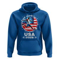 USA Soccer Patriotic Player 2026 Graphic Hoodie United States Football Fan Spirit
