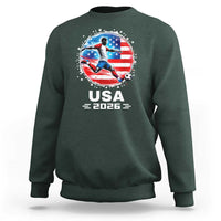 USA Soccer Patriotic Player 2026 Graphic Sweatshirt United States Football Fan Spirit