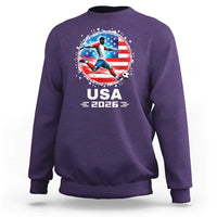 USA Soccer Patriotic Player 2026 Graphic Sweatshirt United States Football Fan Spirit