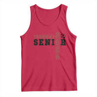 Soccer Senior Class of 2026 Typography Graphic Tank Top High School Varsity Athlete Graduation Gift