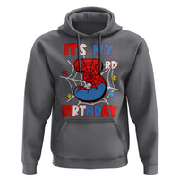 Spider Birthday Hoodie It's My 3rd Bday Party 3 Years Old Boy