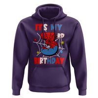 Spider Birthday Hoodie It's My 3rd Bday Party 3 Years Old Boy