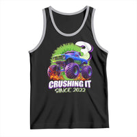 Monster Truck Birthday Tank Top 3 Years Old Boys Happy 3rd Bday Party
