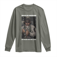 Maduro Captured Meme Long Sleeve Shirt On Board USS Iwo Jima Political Satire - Wonder Print Shop