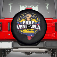 Free Venezuela Raised Fist Spare Tire Cover Libre Venezuelan Flag Map Liberation - Wonder Print Shop