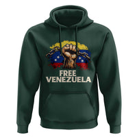 Free Venezuela Flag Chain Breaker Hoodie Powerful Liberation for Liberation Supporters - Wonder Print Shop