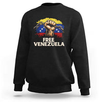 Free Venezuela Flag Chain Breaker Sweatshirt Powerful Liberation for Liberation Supporters - Wonder Print Shop