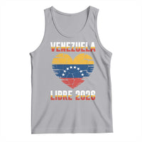 Venezuela Libre 2026 Tank Top Venezuelan Flag Heart Freedom and National Pride - Wonder Print Shop