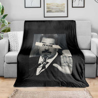 Sarcastic Maduro Fraude Throw Blanket Corruption Venezuela Political Satire - Wonder Print Shop
