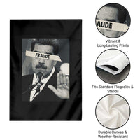 Sarcastic Maduro Fraude Garden Flag Corruption Venezuela Political Satire - Wonder Print Shop
